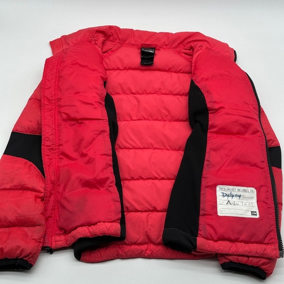 The North Face 600 puffer Pertex Quantum Pink Jacket GIRLS size Medium 10/12 - Picture 7 of 10